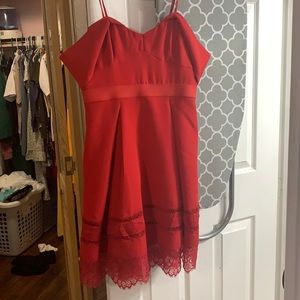 Off the shoulder dress